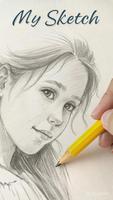 My Sketch - Pencil Drawing poster
