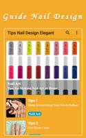 Tips Nail Design Elegant پوسٹر