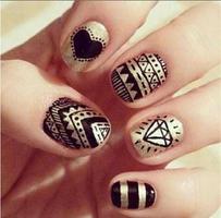 nail designs โปสเตอร์