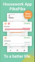 Chores Schedule App - PikaPika poster