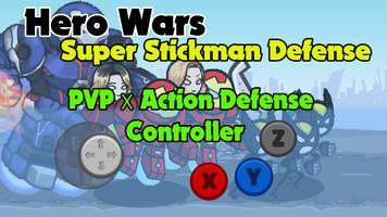 HERO WARS SuperStickmanDefense الملصق
