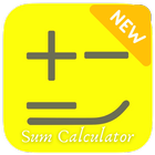 Sum Calculator App | Sigma Calculator All Formula icône