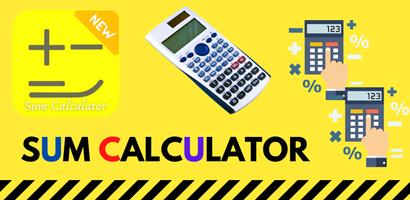 Sum Calculator App | Sigma Calculator All Formula Affiche