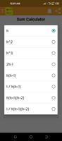 Sum Calculator App | Sigma Calculator All Formula capture d'écran 2