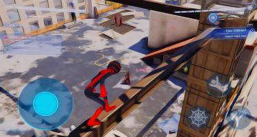Flying Spider Stickman Hero capture d'écran 2