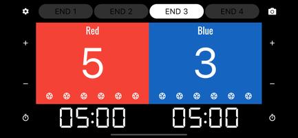 Boccia Scoreboard Cartaz