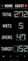 Cricket Scoreboard Cartaz