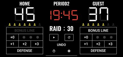 Poster Kabaddi Scoreboard