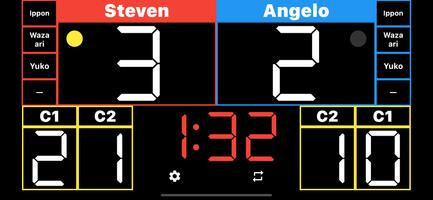 Karate Scoreboard постер