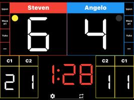 Karate Scoreboard ảnh chụp màn hình 2