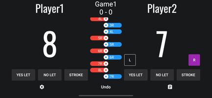 Squash Scoreboard Screenshot 1