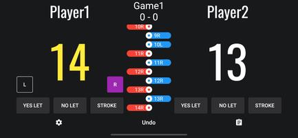 Squash Scoreboard Screenshot 2