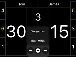 Tennis Scoreboard capture d'écran 2