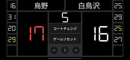 バレーボール スコアボード スクリーンショット 1