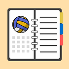 Volleyball Schedule Planner أيقونة