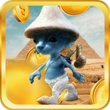 Smurf Cat Monster Blue ícone