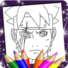 Anime Coloring Pages icône