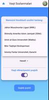 Namoz vaqti اسکرین شاٹ 3