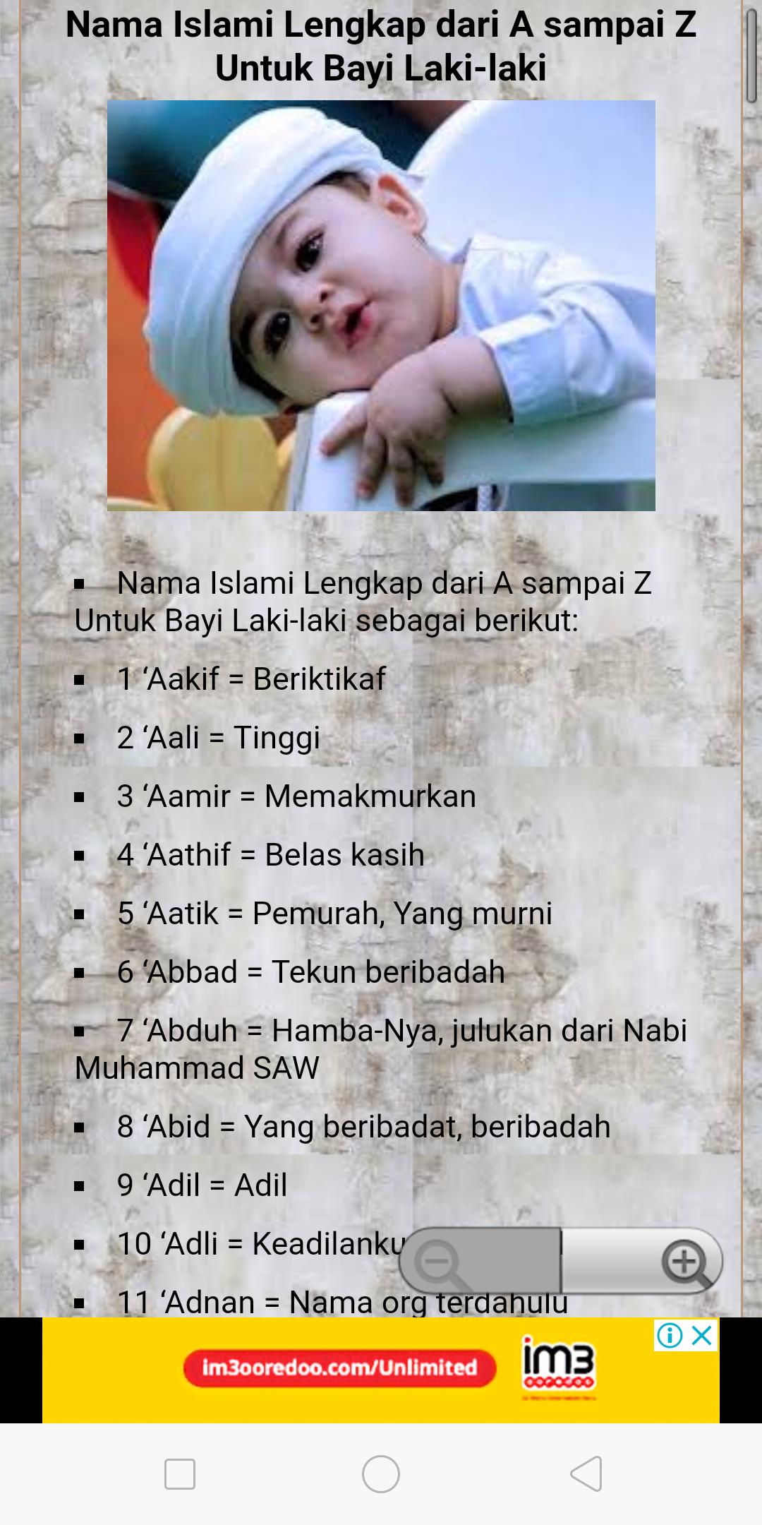 250 Nama Bayi Perempuan Islami Dan Modern Abjad A Z Bermakna