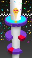 Poster Helix Bounce - Tower Jump