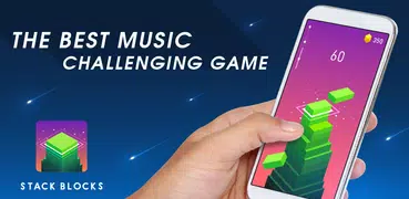 Stack Blocks - Free Music Games 2019