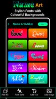 Name Art Maker - Photo Editor Affiche