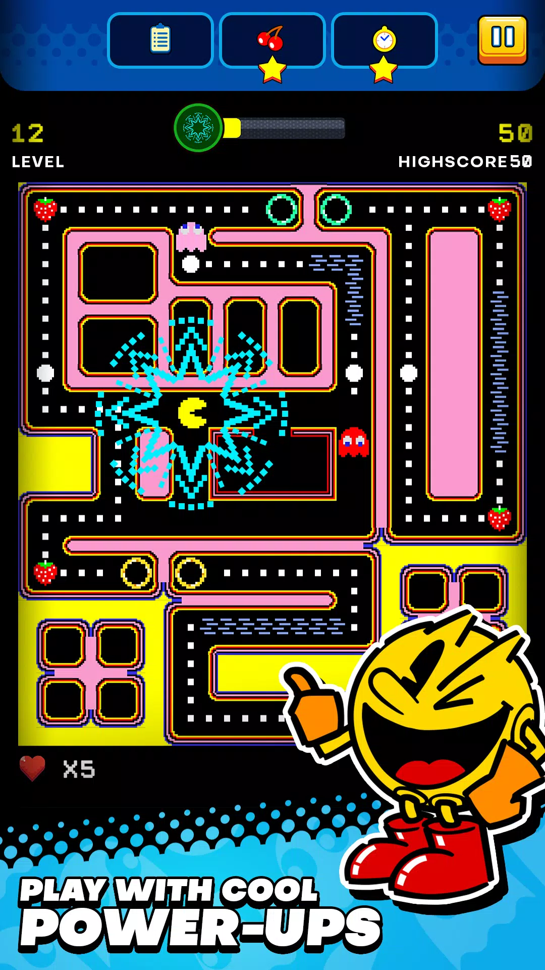 Jogue Google Doodle PacMan jogo online grátis