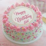 Name On Birthday Cake & Photo