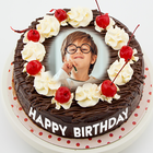 Name Photo On Birthday Cake アイコン