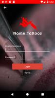 Namen - zoek en deel tatoeages-poster