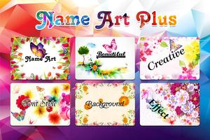 Name Art Plus Affiche