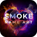 ”Smoke Name Art - Smoke Effect