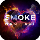 Smoke Name Art أيقونة