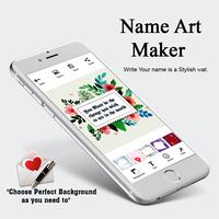 Name Art Maker capture d'écran 1
