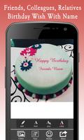 Name Birthday Cakes (Offline) captura de pantalla 3