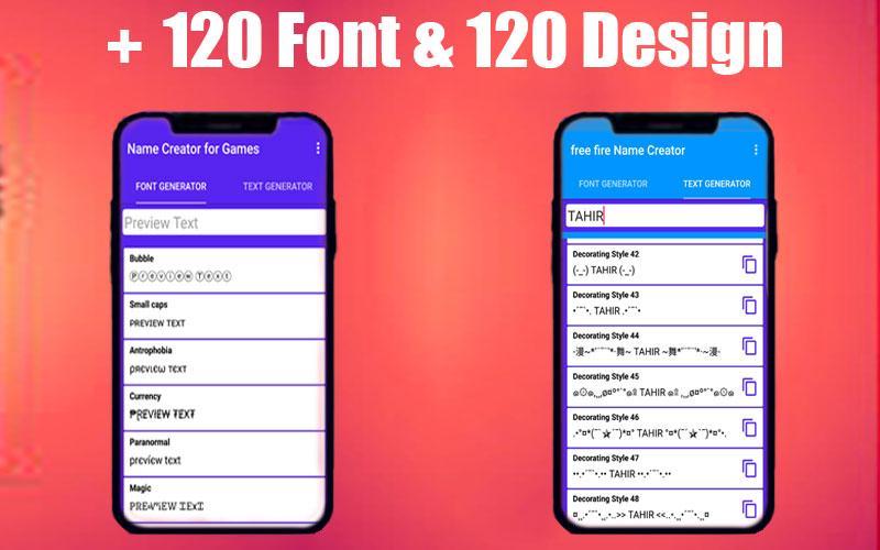 Telecharger Name Creator For Free Fire Nickname Generator La Derniere 1 0 Android Apk