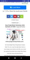 Pubg Name Generator syot layar 2