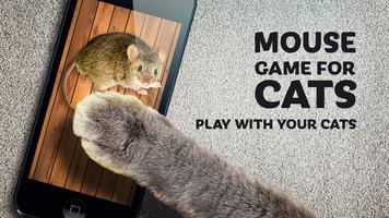 Mouse game toy for cats पोस्टर