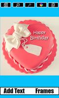 Name on Birthday Cake - Birthday photo Editor Screenshot 1