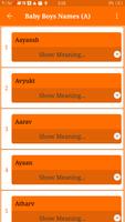 Baby Names with Meaning screenshot 3