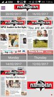 Namibian epaper Affiche