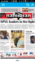 برنامه‌نما Namibian epaper عکس از صفحه
