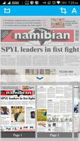 برنامه‌نما Namibian epaper عکس از صفحه