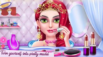 Fashion Model Makeup Salon : Girls Makeover Game スクリーンショット 1
