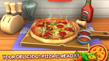 Kitchen Chef Pizza Maker Restaurant : Cooking Game Affiche