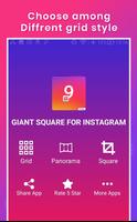 Poster 9 cut Grid Photo Editor - Photo maker for Insta