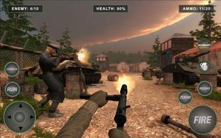 World War FPS Shooting Game Affiche