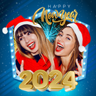 New Year Photo Frame 2024 آئیکن