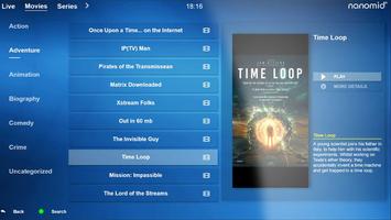 Nanomid IPTV Player capture d'écran 3