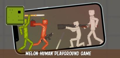 Human Melon Ragdoll Playground poster
